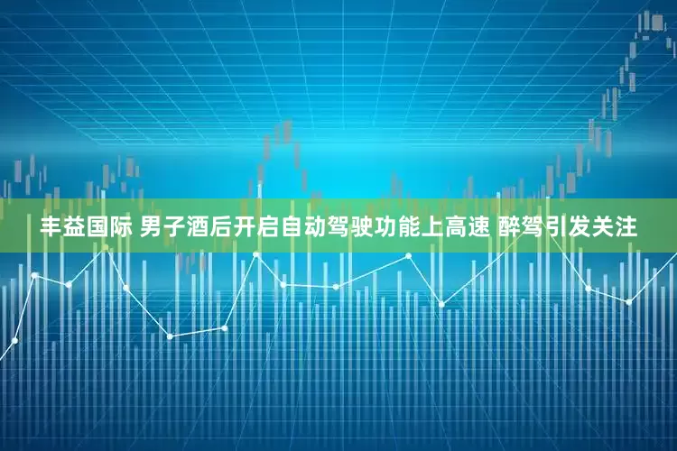 丰益国际 男子酒后开启自动驾驶功能上高速 醉驾引发关注