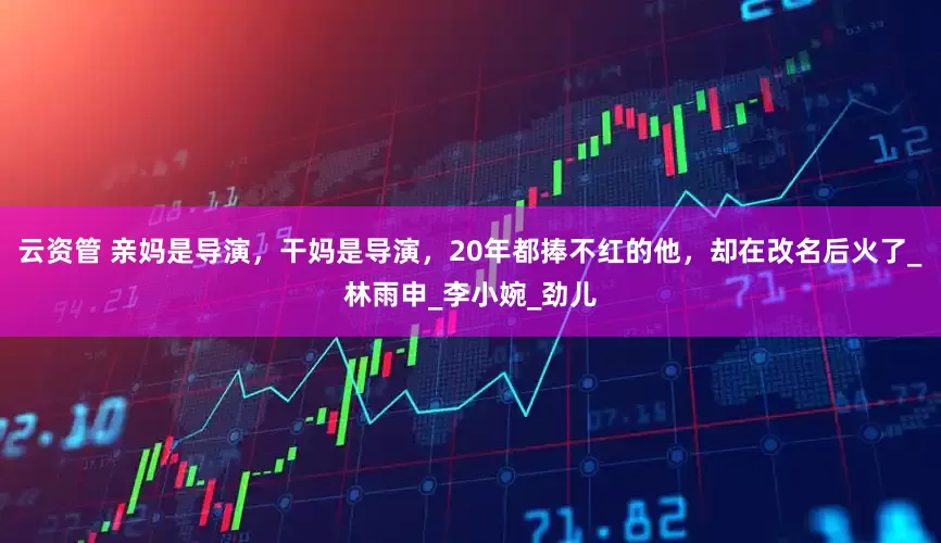 云资管 亲妈是导演，干妈是导演，20年都捧不红的他，却在改名后火了_林雨申_李小婉_劲儿