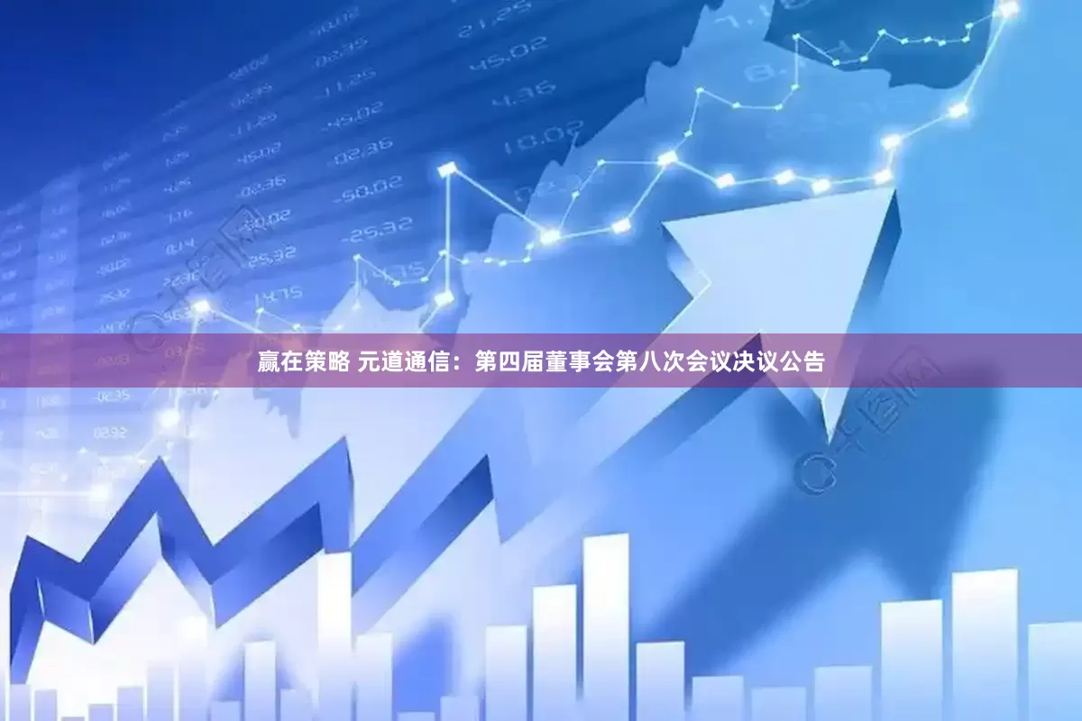 赢在策略 元道通信：第四届董事会第八次会议决议公告